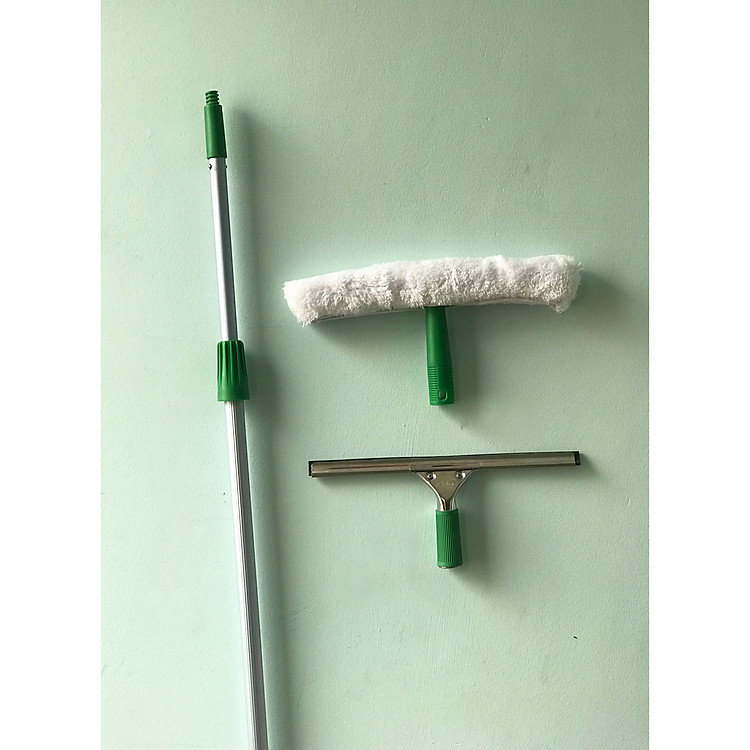 Cây lau kính cán dài 1,2m Galac-01 dùng lau sạch cửa kính cao từ 3m trở xuống, hàng cao cấp dùng bền và hiệu quả