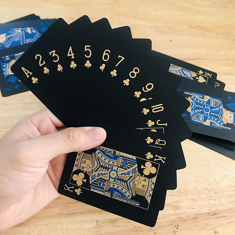 Bài Tây Poker Nền Đen Chống Thấm miDoctor Chính hãng Ưu đãi - Hình ảnh 3