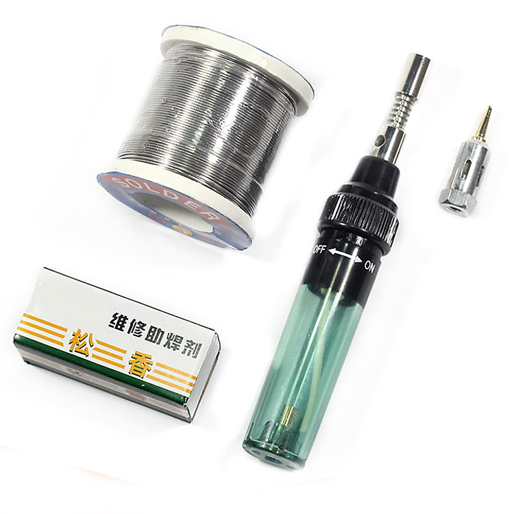 Combo Máy Hàn Khò Gas MT-100 + Cuộn thiếc OK-100g + 01 Nhựa Thông Hộp