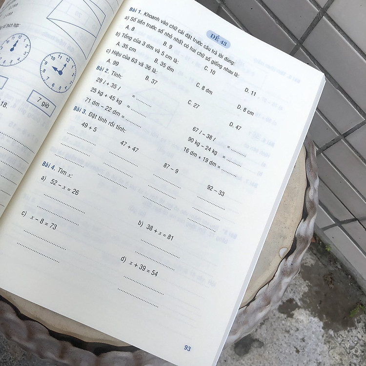 Tuyển Chọn Đề Ôn Luyện Và Tự Kiểm Tra Toán Lớp 2 - Ảnh 4