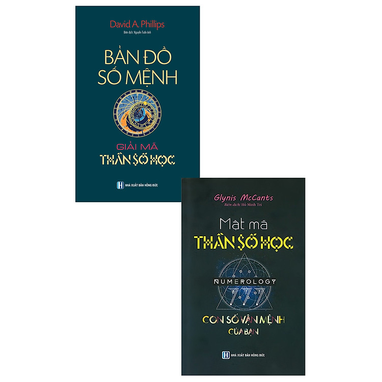 Combo Bản Đồ Số Mệnh - Giải Mã Thần Số Học + Mật Mã Thần Số Học - Con Số Vận Mệnh Của Bạn (Bộ 2 Cuốn)