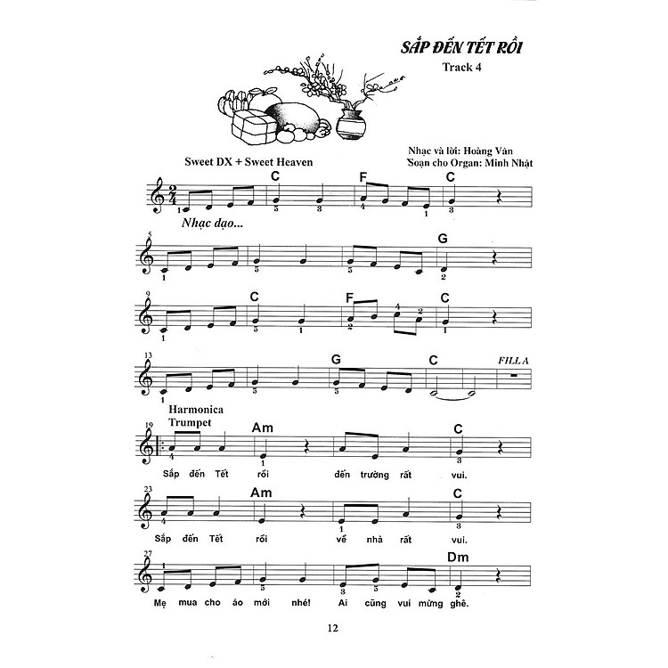 Thực Hành Biểu Diễn Organ Cho Thiếu Nhi – Tập 4 - Ảnh 5