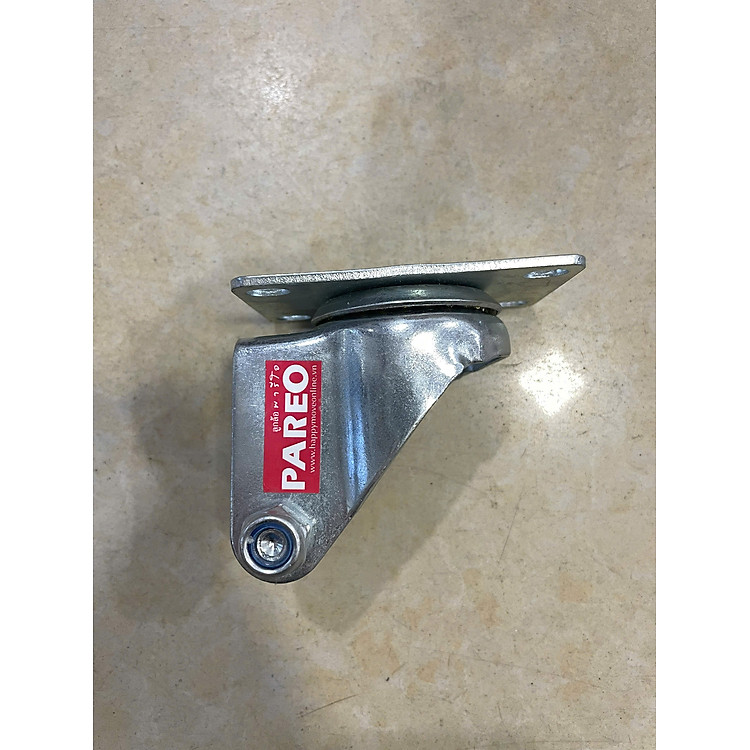 Phụ tùng, càng rời, đế xoay không có bánh xe, kích thước 75mm, 100mm, 125mm - PAREO