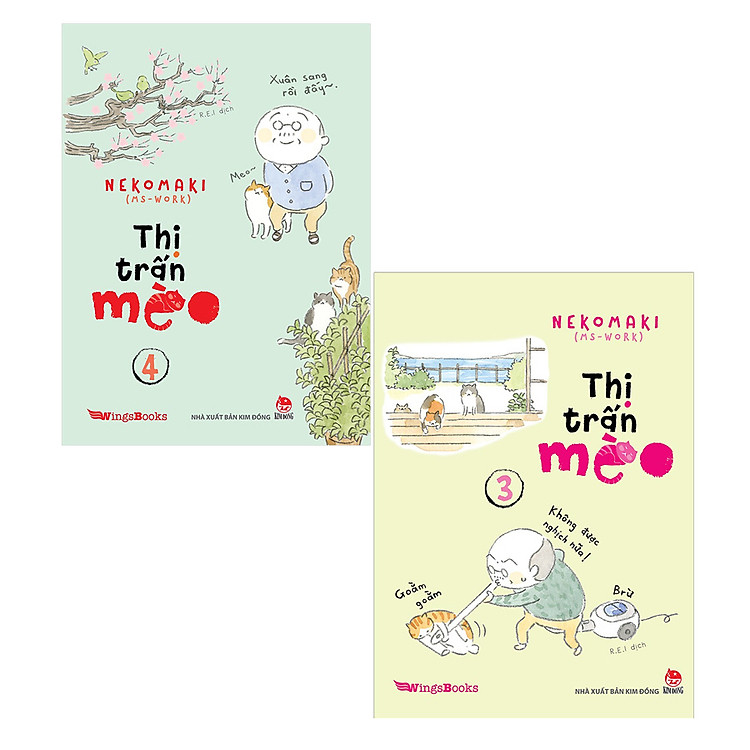 Combo Thị Trấn Mèo Tập 3 + Tập 4