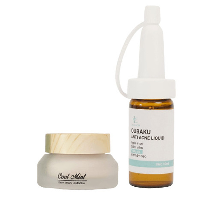 Combo Mụn Tái Sinh Không Sưng, Không Bong, Không Viêm Oubaku Dr Lacir