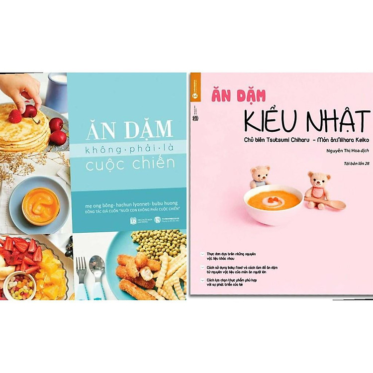 Ăn Dặm Kiểu Nhật + Ăn Dặm Không Phải Là Cuộc Chiến