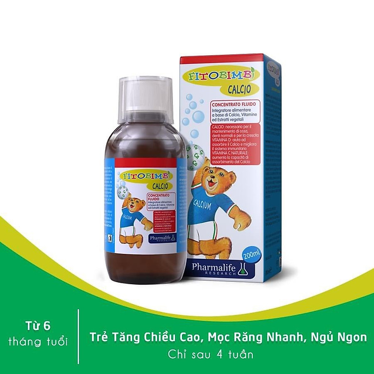Mua Pharmalife Fitobimbi CALCIO 200ml - Tăng chiều cao Chính hãng Tiết kiệm - Hình ảnh 2
