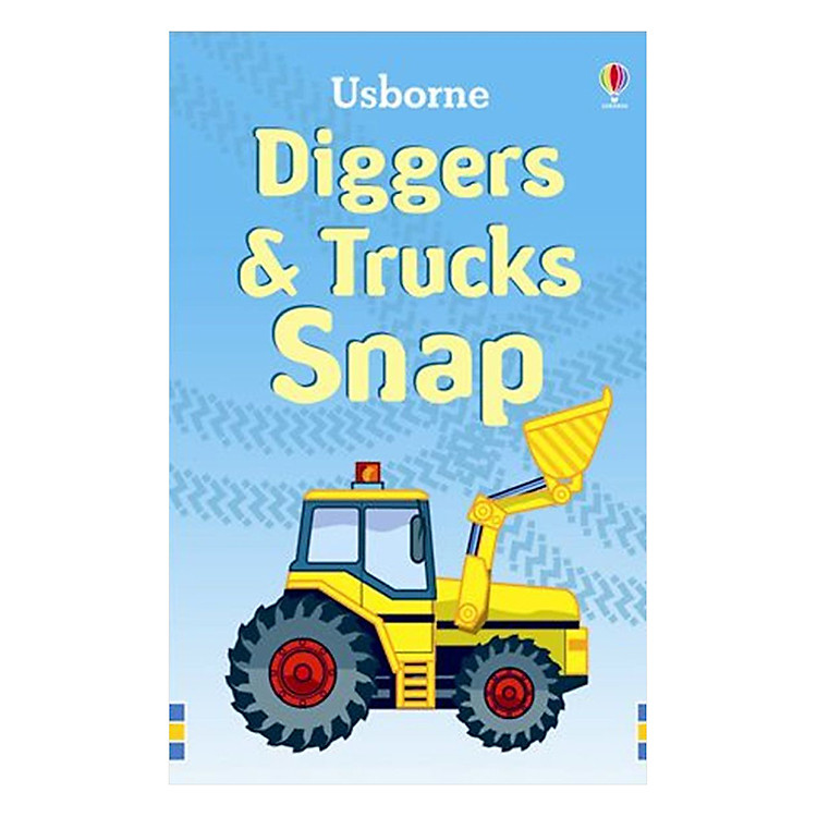 Sách Usborne Diggers & Trucks Snap