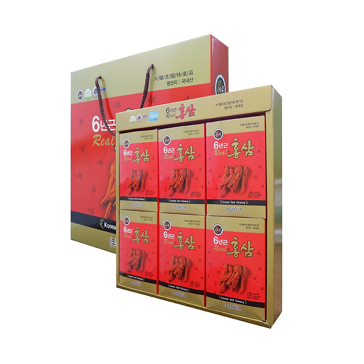 Tinh chất Hồng Sâm Hàn Quốc 6 năm tuổi KOREA REAL RED GINSENG cao cấp