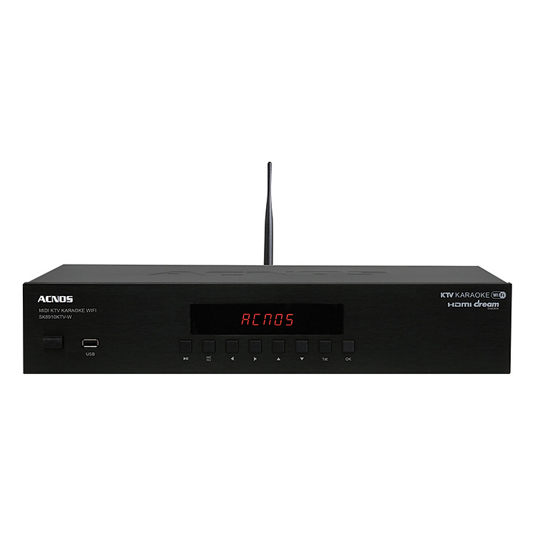 Đầu Karaoke Wifi Acnos HDD 2TB Trên 30.000.000 Bài - SK8910KTV-W (Đen) - Hàng Chính Hãng