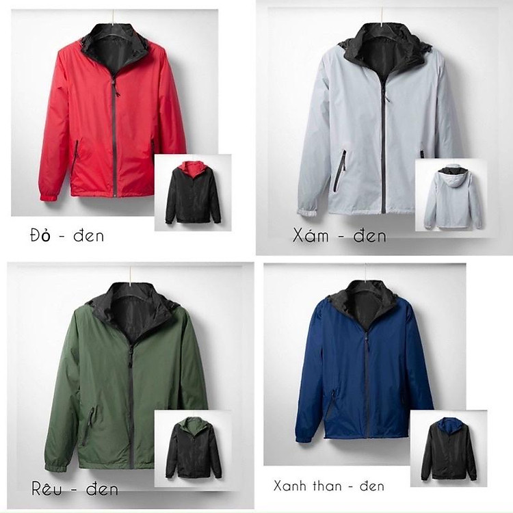 Áo gió nam, áo khoác gió đôi nam nữ 2 lớp xuất dư , khoác dù chống nước cực tốt,hàng Xuất Nhật cao cấp 2022