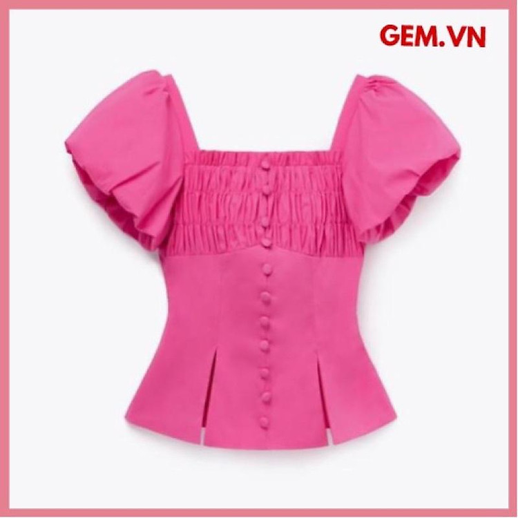 Áo kiểu nữ thời trang thiết kế có bigsize tôn vòng 1 che bụng mỡ