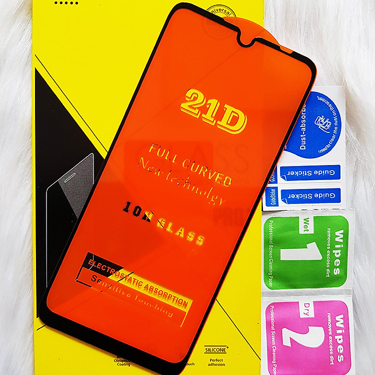 Kính Cường Lực 21D cho REDMI NOTE 7 Full Keo Màn Hình 21D SIÊU BỀN, SIÊU CỨNG, ÔM SÁT MÁY CAPARIES CHÍNH HÃNG