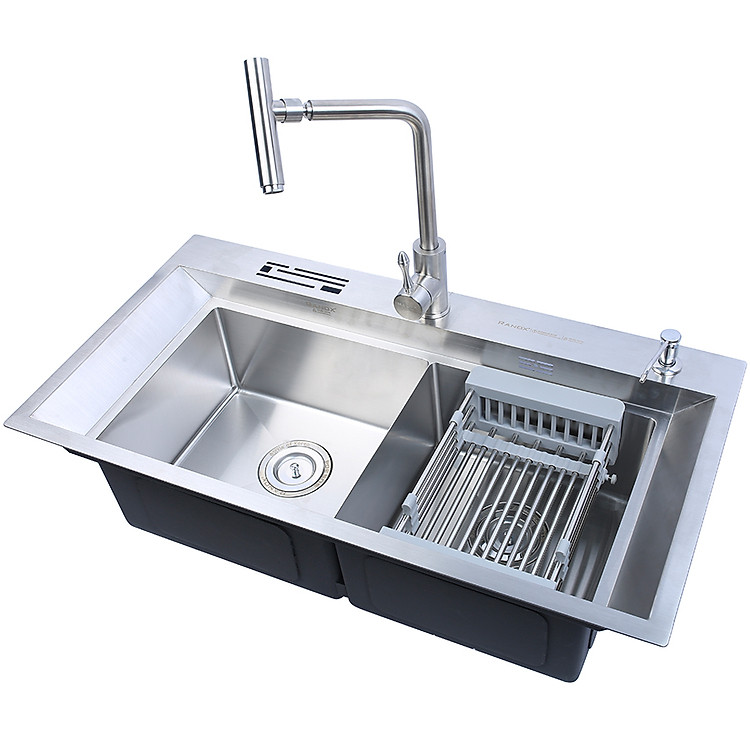 Bộ chậu rửa bát inox Hàn Quốc cao cấp