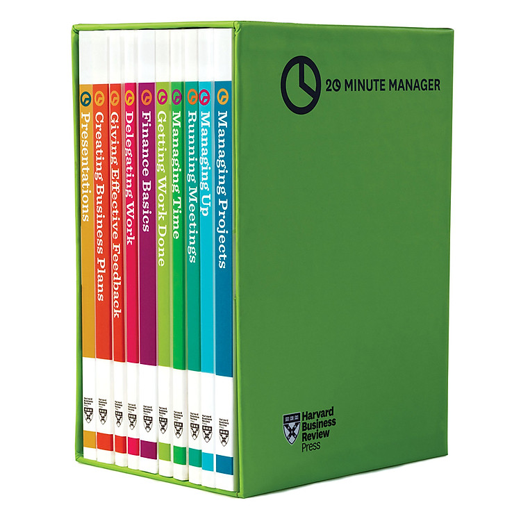 Sách Harvard Business Review 20 Minute Manager Series Boxed Set (10 Books)