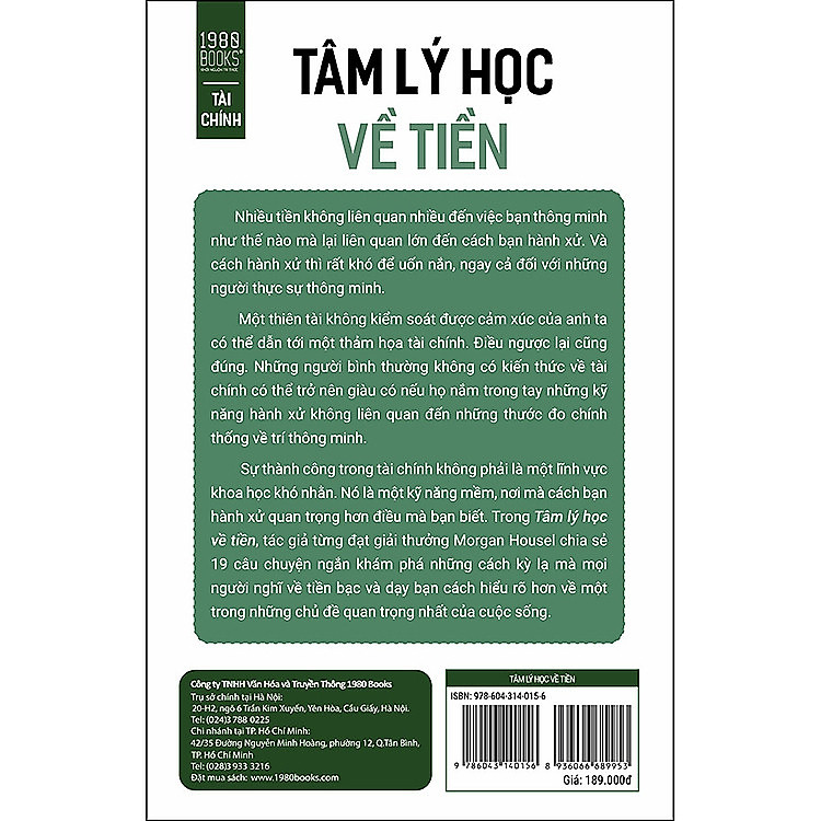 Tâm Lý Học Về Tiền - Ảnh 2