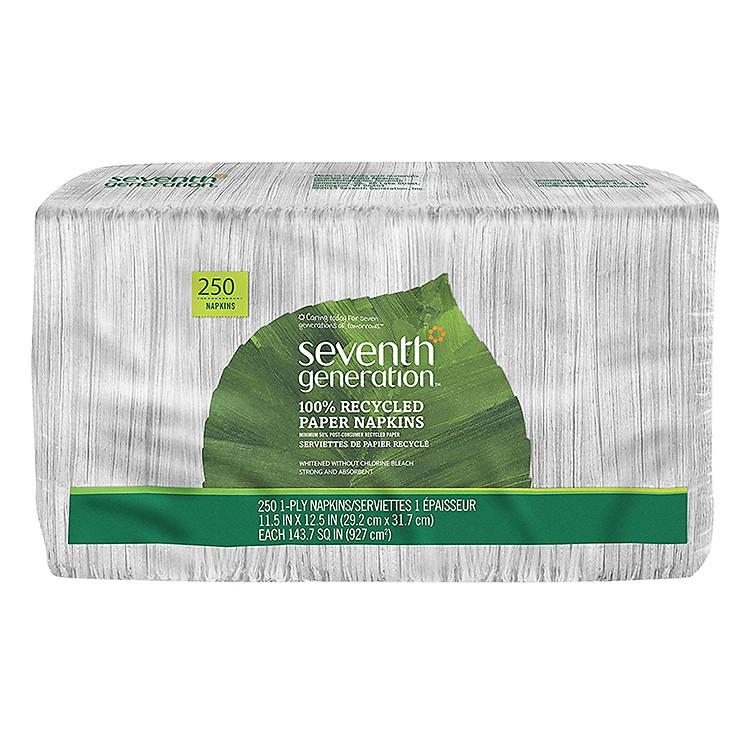 Khăn Ăn Cao Cấp Làm Từ 100% Giấy Tái Chế Seventh Generation 250 Tờ