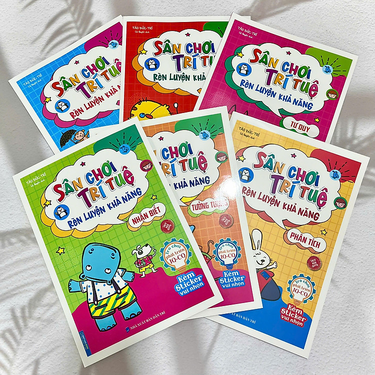 Sân Chơi Trí Tuệ – Rèn Luyện Khả Năng (Trọn Bộ 6 Cuốn)