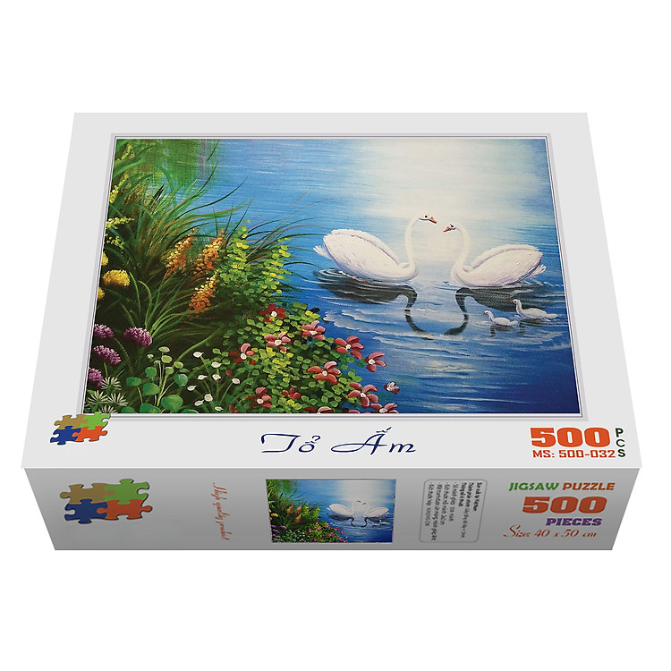 Bộ tranh xếp hình 500 mảnh Tổ Ấm Chính hãng Giá rẻ