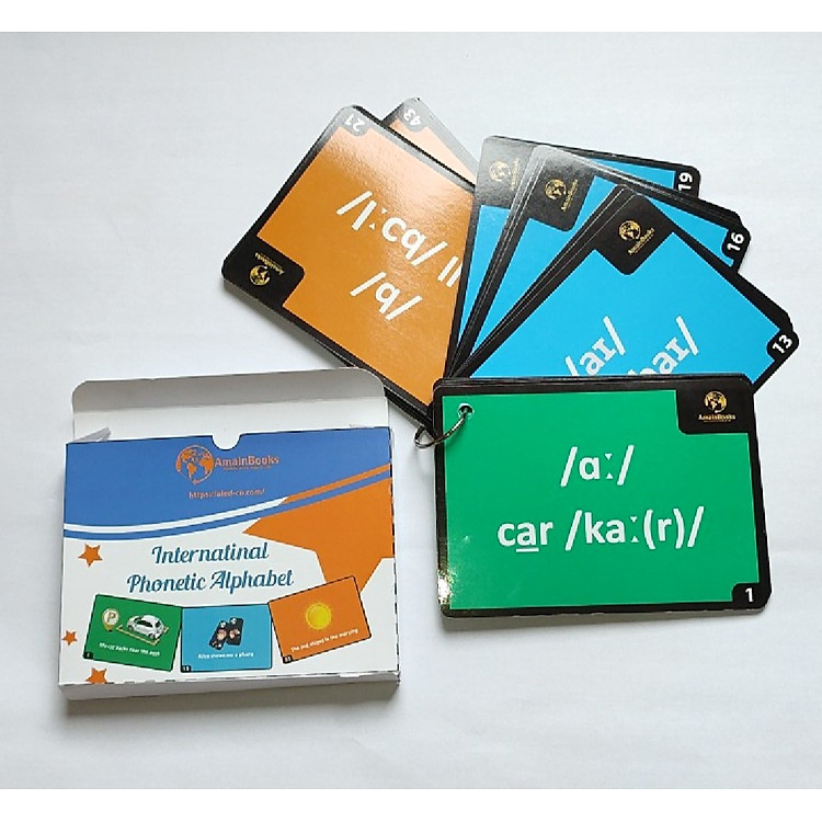Bộ Thẻ Đọc Flashcard IPA (44 âm, 14x10cm) - Ảnh 3