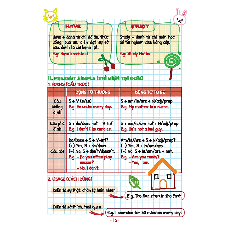 TAKE NOTE! Trọng tâm kiến thức tiếng anh trung học cơ sở - Ảnh 3