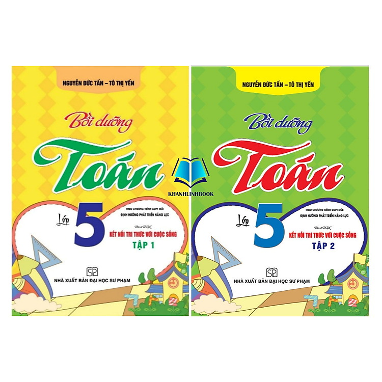 Bồi dưỡng toán lớp 5 – Tập 1 + 2