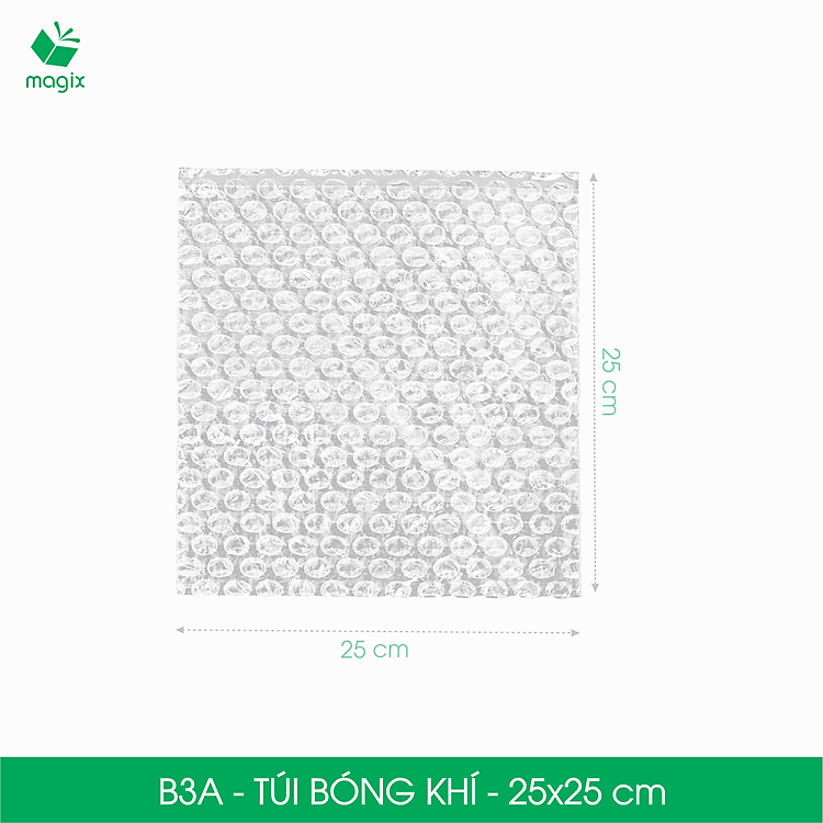 Túi bóng khí chống sốc B3A (25×25 cm, 25 túi)