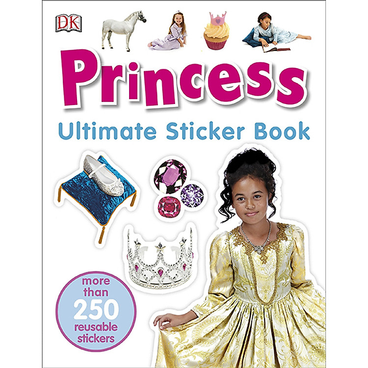Sách Ultimate Sticker Book Princess