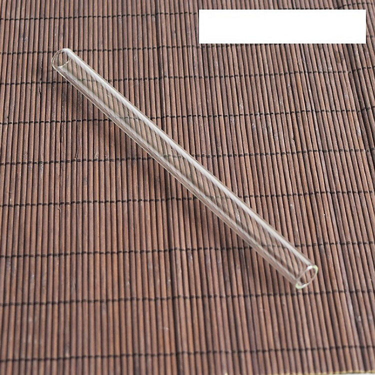 Ống Hút Thủy Tinh Size Trà Sữa + Cọ Làm Sạch Ống Hút