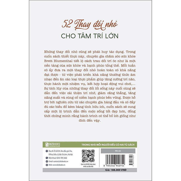 52 Thay Đổi Nhỏ Cho Tâm Trí Lớn - Ảnh 2