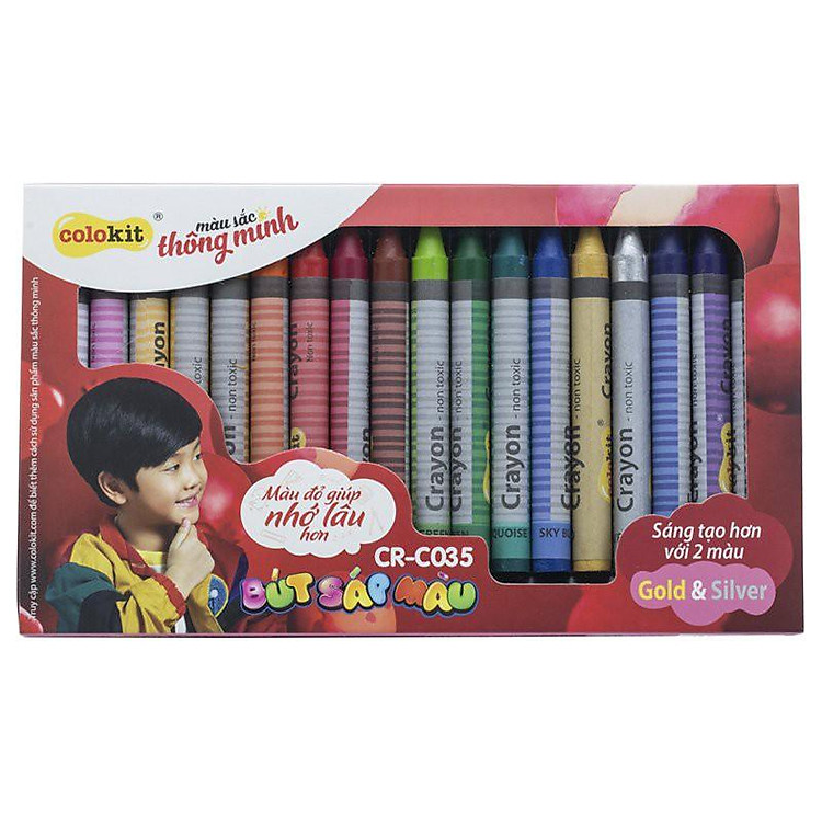 Bút Sáp Màu Jumbo Thiên Long Colokit CR-C035