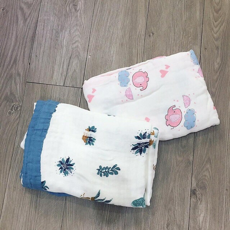 Chăn Aden&Anais sợi tre 4 lớp Chính hãng Ưu đãi - Hình ảnh 2