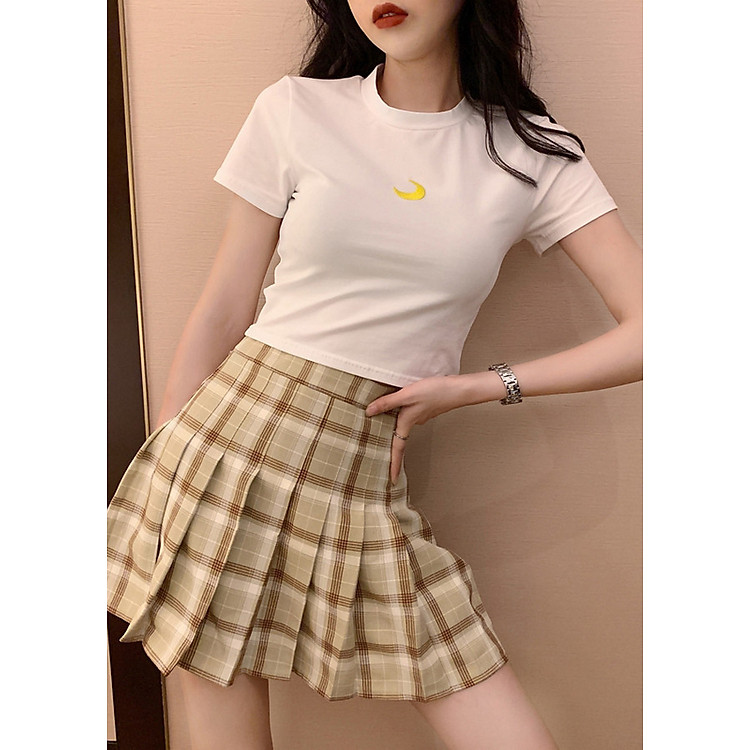 Áo Croptop Ôm Mặt Trăng