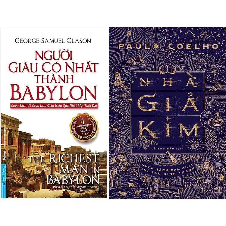 Combo 2Q: Người Giàu Nhất Babylon + Nhà Giả Kim