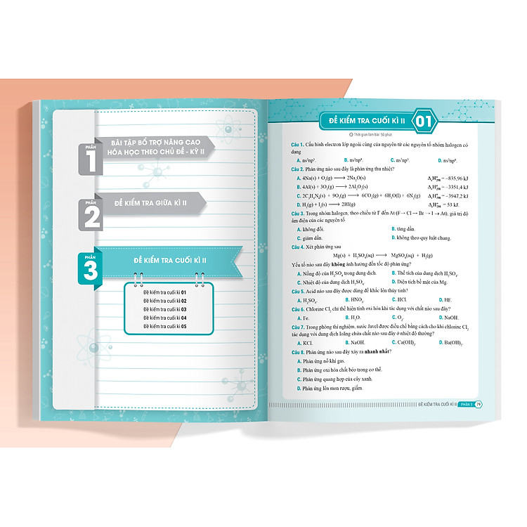Bài Tập Bổ Trợ Nâng Cao Kỹ Năng Hóa Học Lớp 10 - Tập 2 - Ảnh 5