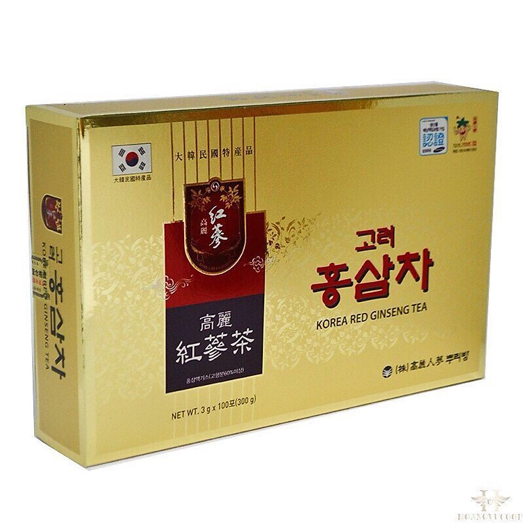 Thực phẩm chức năng Trà sâm Korea Red Ginseng Tea hộp 300g