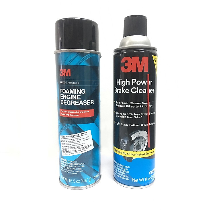 Bộ sản phẩm 3M Tẩy Rửa Động Cơ 08899 và tẩy rửa thắng 08880 COMBO 08899