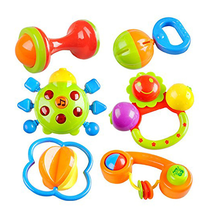 Bộ 7 món đồ chơi xúc xắc cho bé 353 – 355