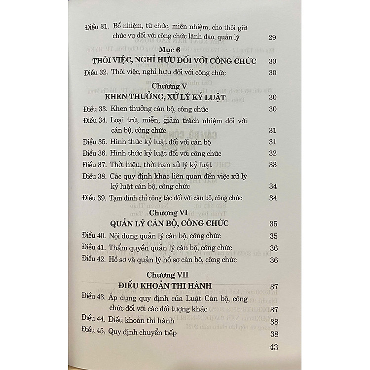 Luật Cán Bộ, Công Chức Năm 2025 - Ảnh 5