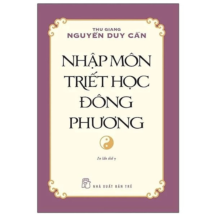 Nhập môn Triết học Đông Phương