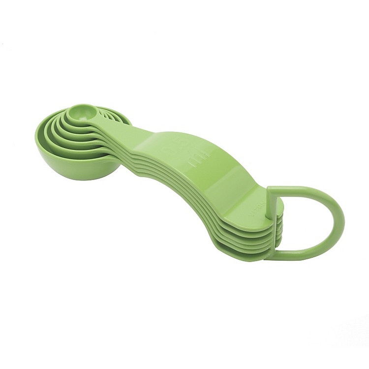 Bộ 6 Muỗng Đo Lường Không Ngã Vitan - Xanh lá