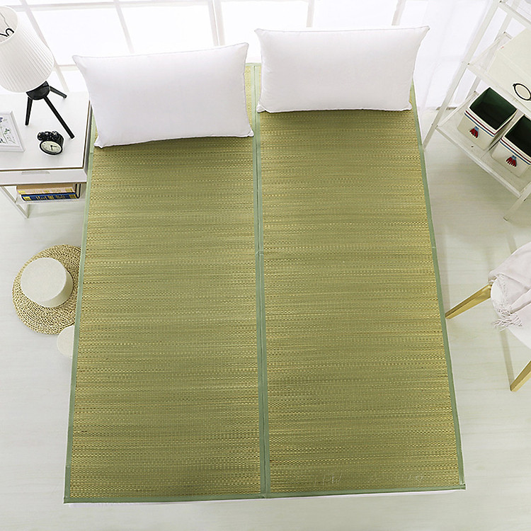 Chiếu cói tự nhiên kiểu gập đôi cao cấp Đài Loan.