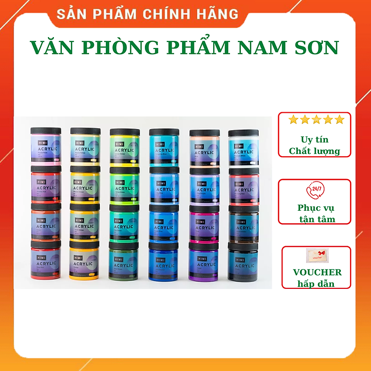 Màu Himi Acrylic 100ml – Ochre