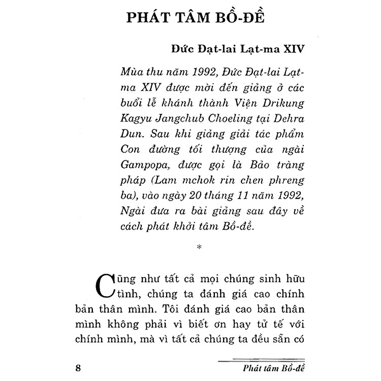 Phát Tâm Bồ Đề - Tái Bản (Song Ngữ Anh – Việt) - Ảnh 3