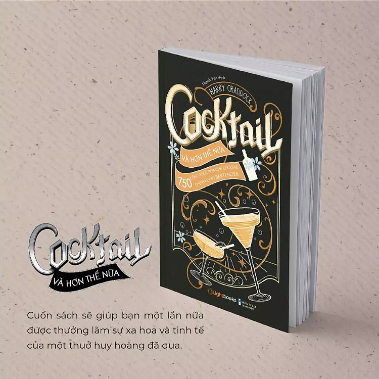 Mua tại Newshop: 750 Công Thức Pha Chế Cocktail Cho Bartender