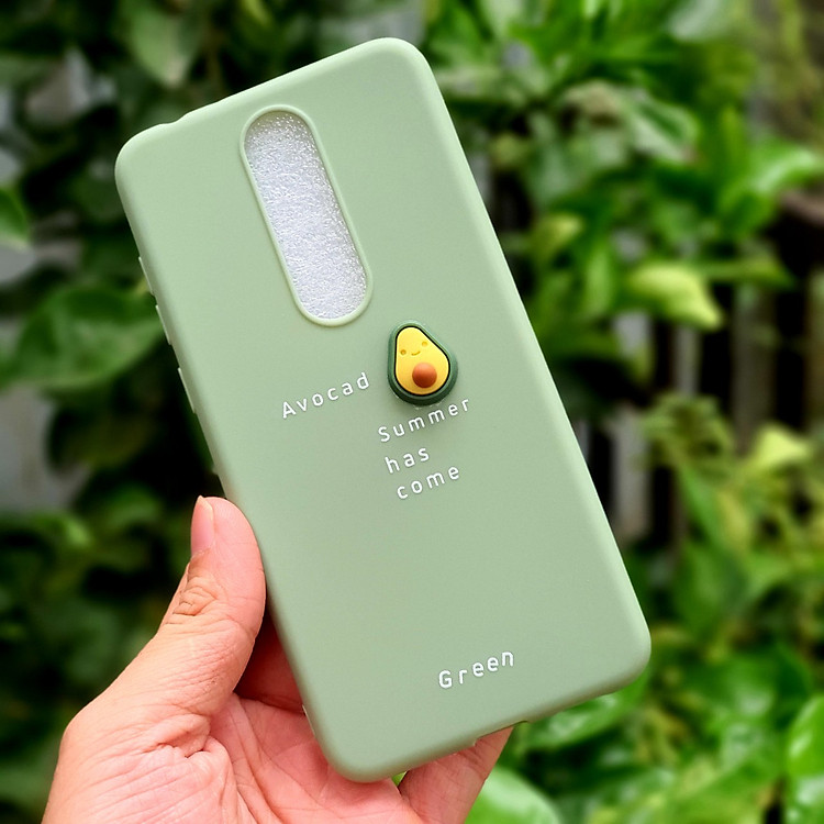 Ốp lưng trái cây nổi Dành cho Nokia 5.1 Plus và Nokia X5