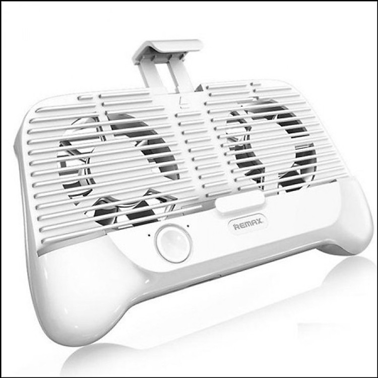 Tay cầm chơi game Remax Cooling Stand EM01 tích hợp quạt tản nhiệt - Hàng nhập khẩu