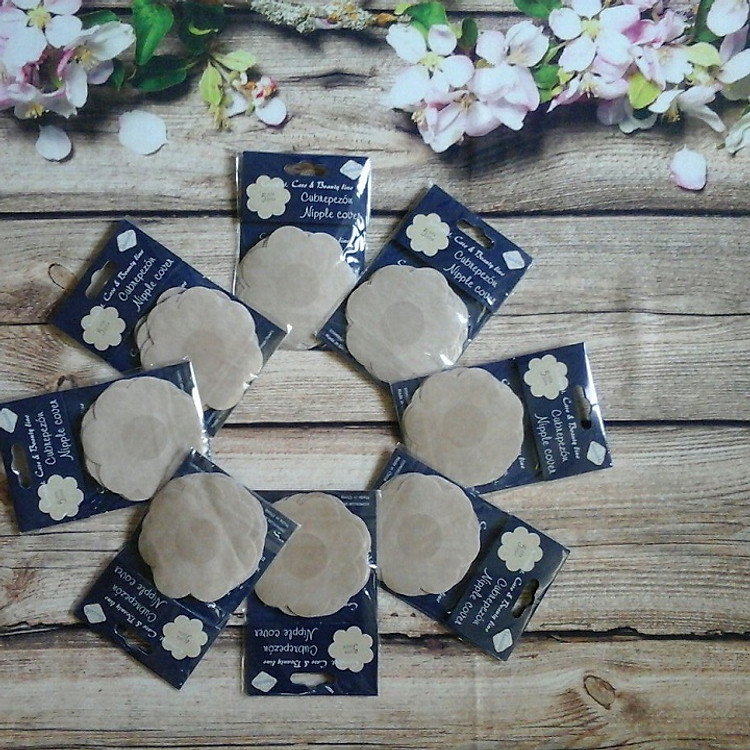 Combo 10 miếng dán ti giấy dùng 1 lần( 5 cặp)