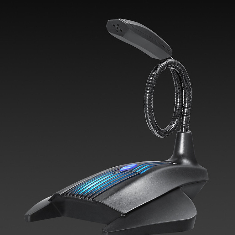 Micro thu âm chơi game (Mic gaming điện dung) có dây cho máy tính trò truyện trực tuyến Bonks M1 - Hàng nhập khẩu