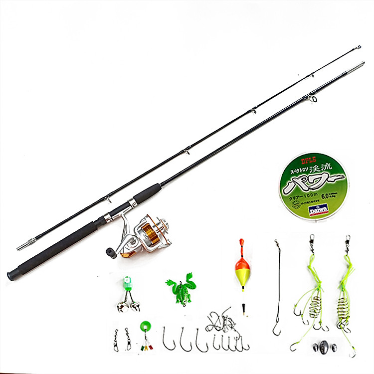 Bộ cần câu bạo lực 2 khúc đặc Máy BL7000 TRANPHU B17 + Tặng kèm 10 phụ kiện